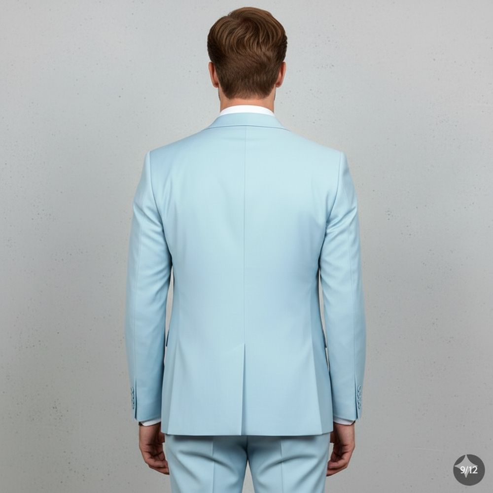 Herren Anzug 3-teilig | Slim Fit Elegant für Business & Hochzeit