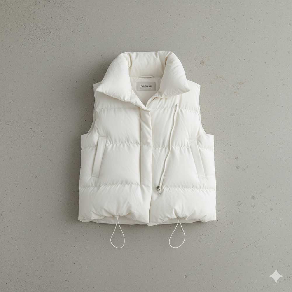 Damenweste ohne Ärmel | Warm & Lässig für Herbst/Winter