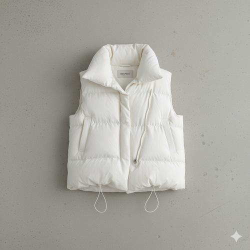 Damenweste ohne Ärmel | Warm & Lässig für Herbst/Winter