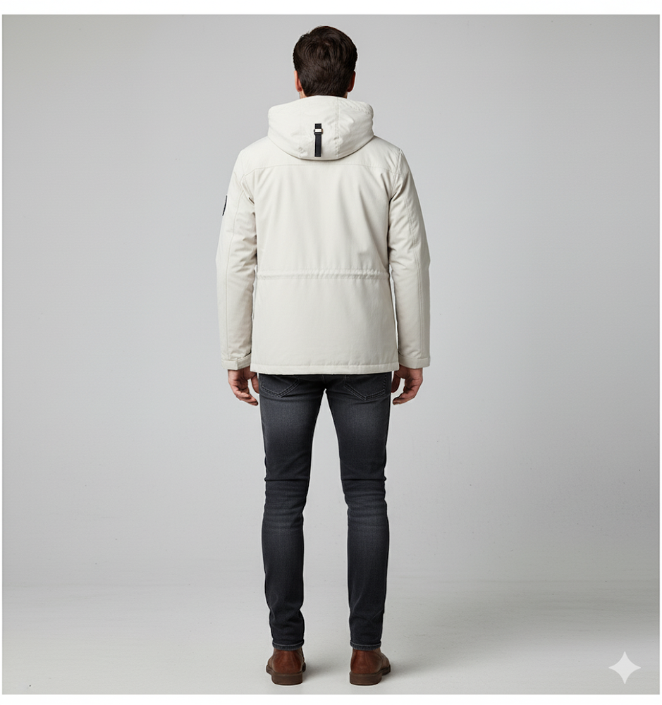 Herren Winterparka mit Kapuze | Winddicht & Warm
