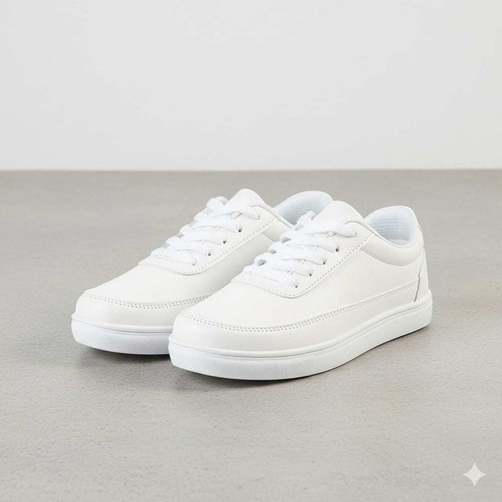 Herren Sneaker Weiß | Bequem & Atmungsaktiv für Alltag & Herbst