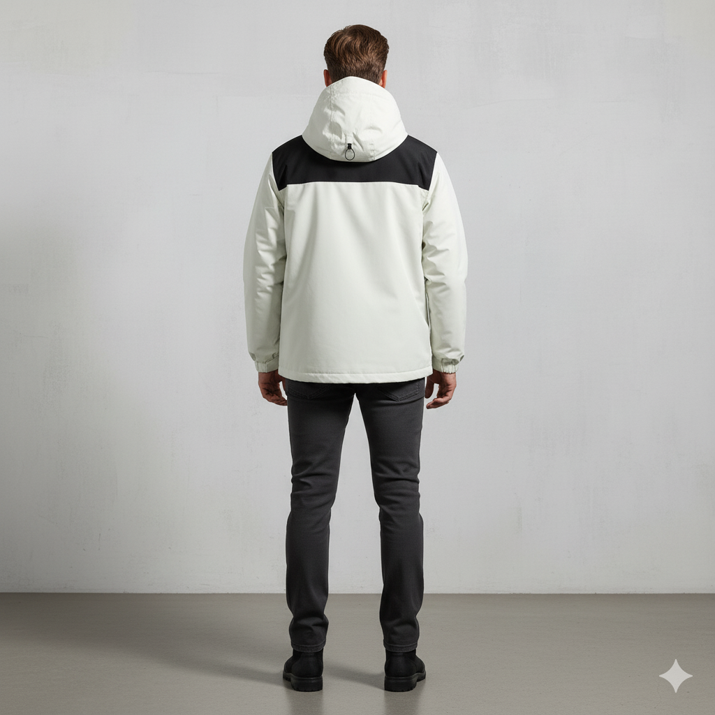 Herren Outdoorjacke mit Kapuze | Winddicht & Leicht | Freizeit