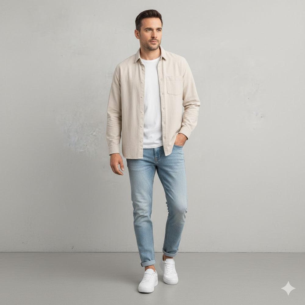 Herren Sneaker Weiß | Bequem & Atmungsaktiv für Alltag & Herbst