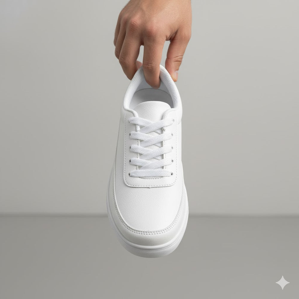 Herren Sneaker Weiß | Bequem & Atmungsaktiv für Alltag & Herbst