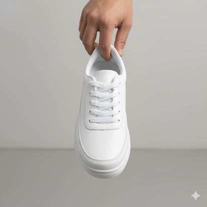 Herren Sneaker Weiß | Bequem & Atmungsaktiv für Alltag & Herbst