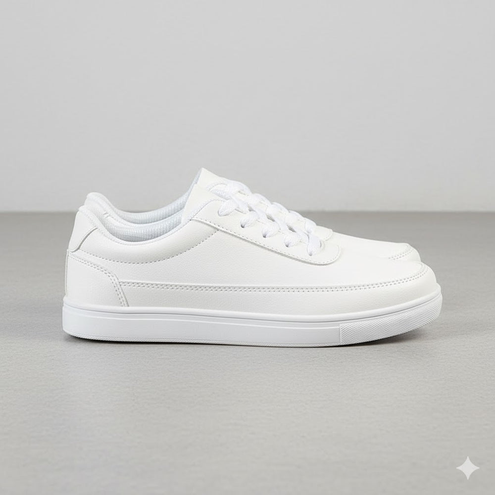 Herren Sneaker Weiß | Bequem & Atmungsaktiv für Alltag & Herbst