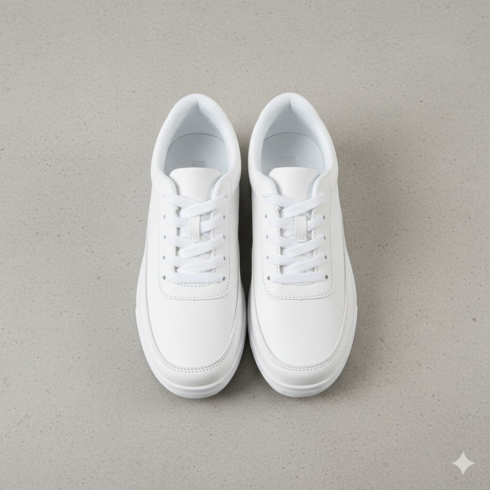 Herren Sneaker Weiß | Bequem & Atmungsaktiv für Alltag & Herbst