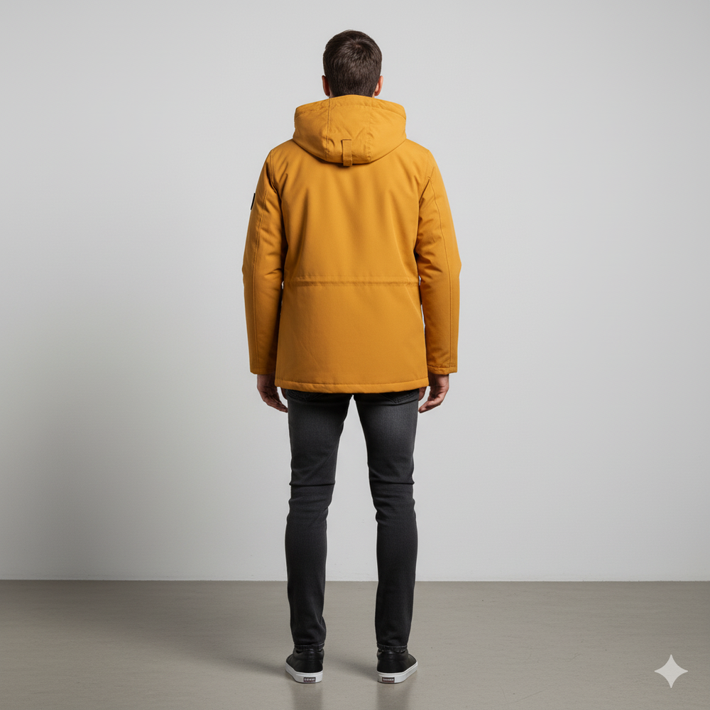 Herren Winterparka mit Kapuze | Winddicht & Warm