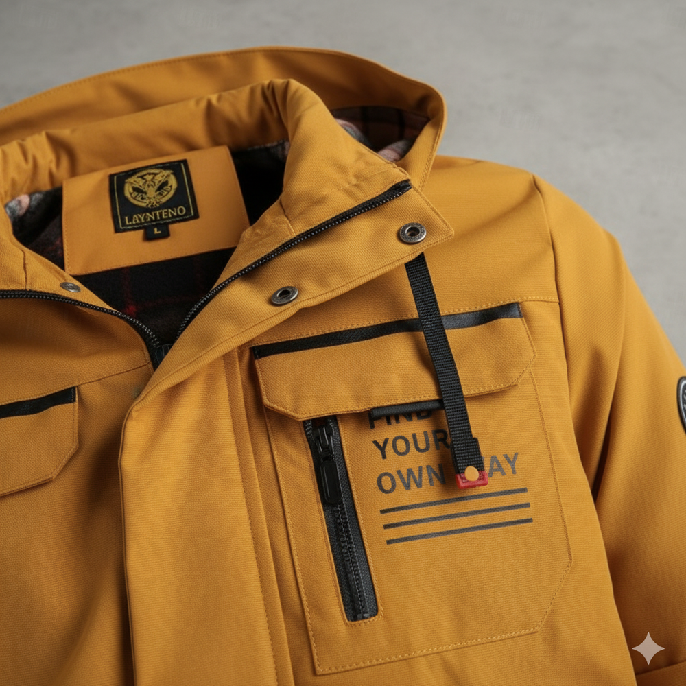 Herren Winterparka mit Kapuze | Winddicht & Warm