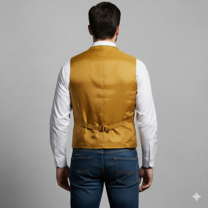 Herren Weste mit Karomuster | Elegant & Modern | Herbst/Winter