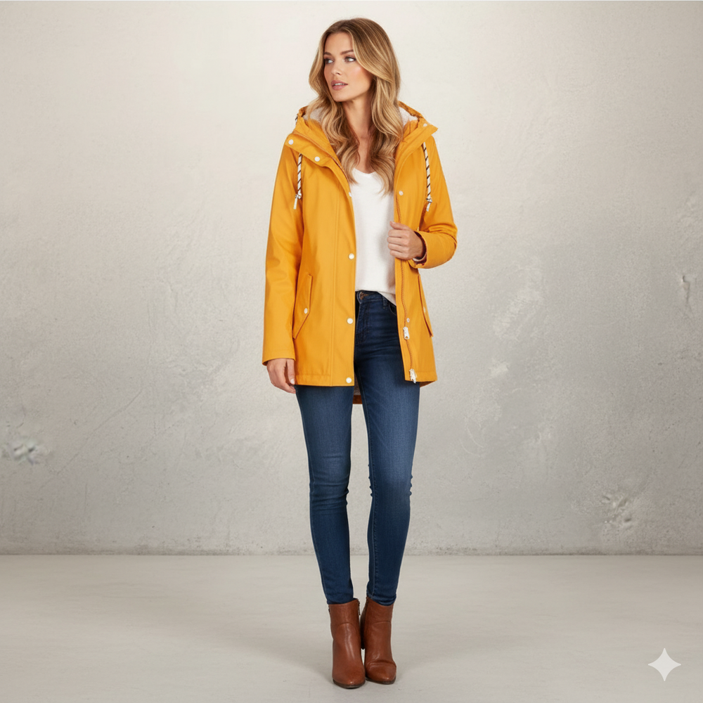 Damen Winterjacke mit Fleecefutter | Warm & Wetterfest