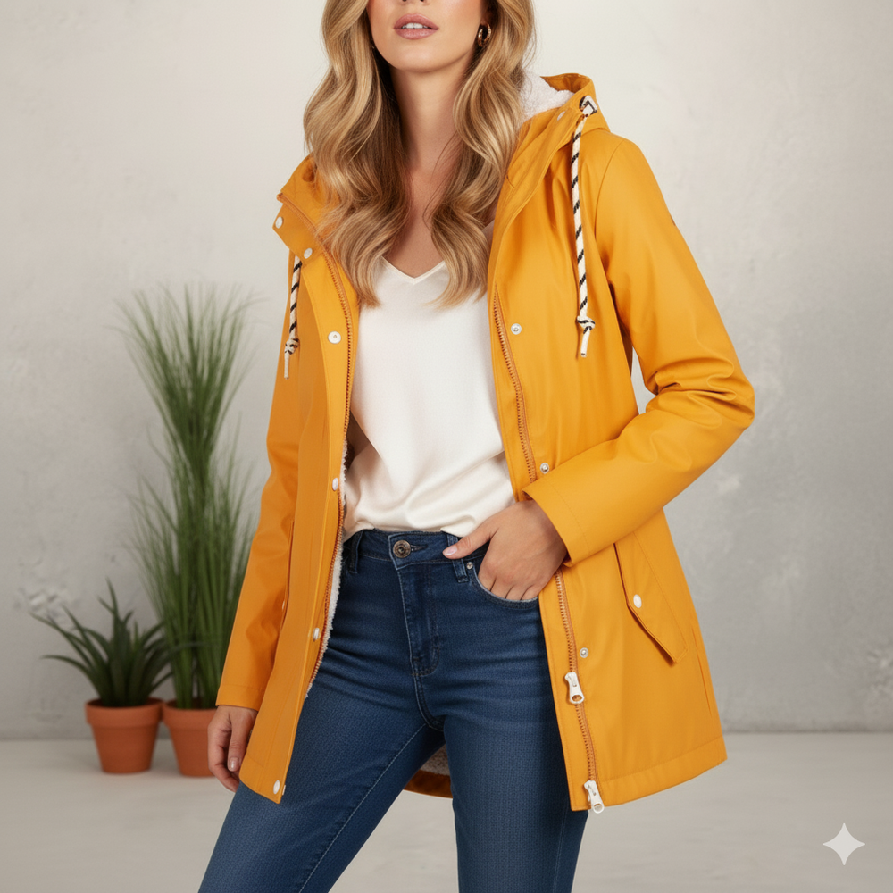 Damen Winterjacke mit Fleecefutter | Warm & Wetterfest