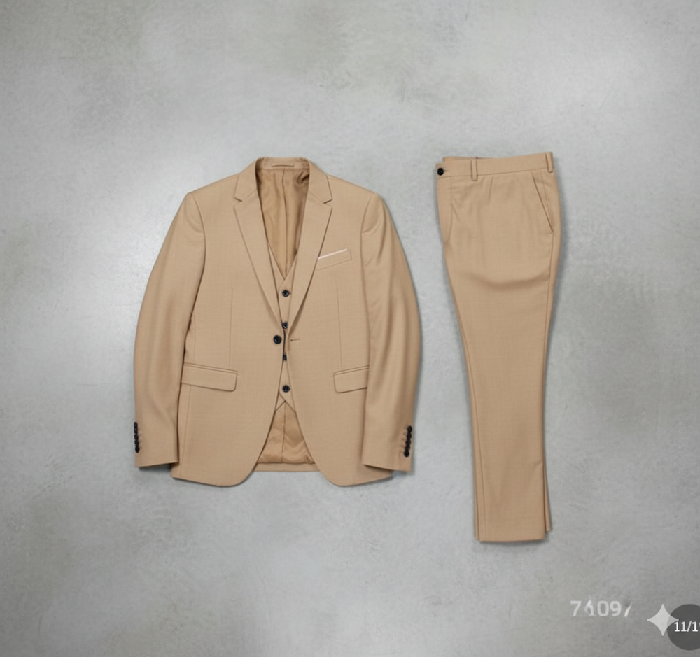 Herren Anzug 3-teilig | Slim Fit Elegant für Business & Hochzeit