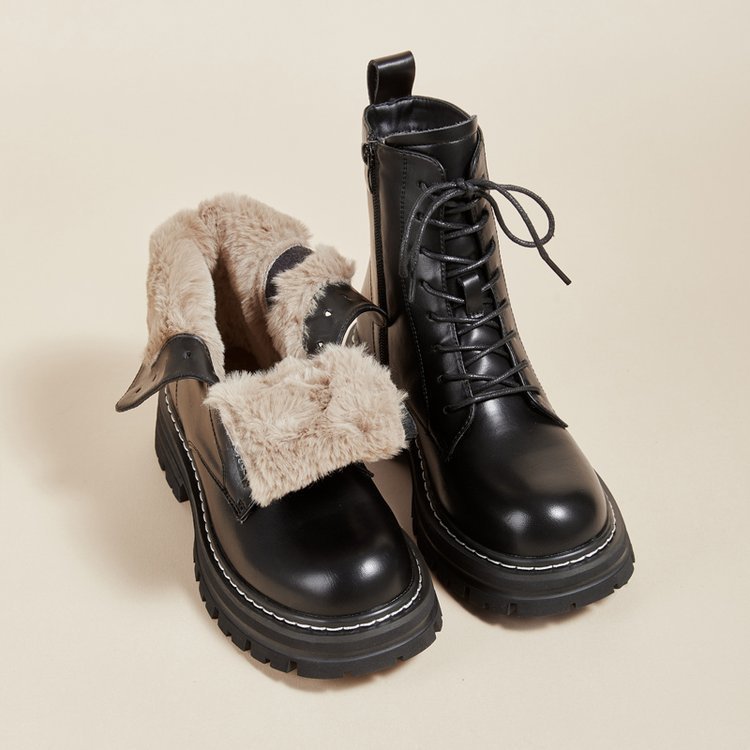 Ron – Retro Britische Herrenplattform-Knöchelstiefel