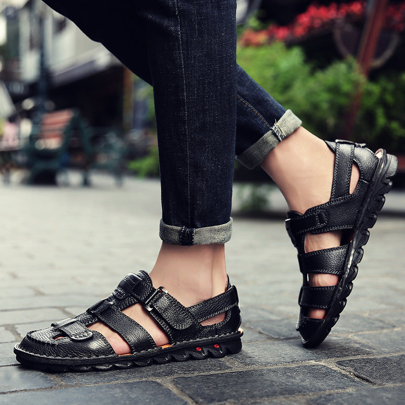 Ricky – Rutschfeste Herrensandalen für den Strand