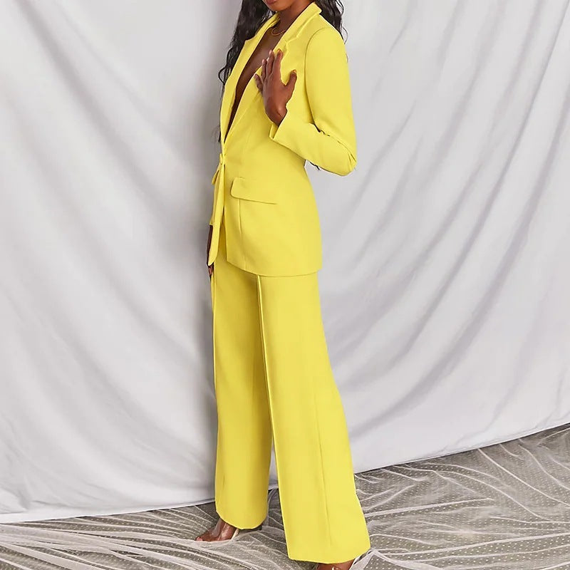 Hayley – Eleganter Damenanzug mit Langem Ärmel