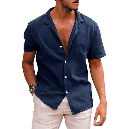 Ross – Herren Sommerhemd mit Kurzarm