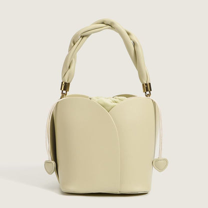 Anne – Modische Damenhandtasche aus veganem Leder mit Blumenmuster