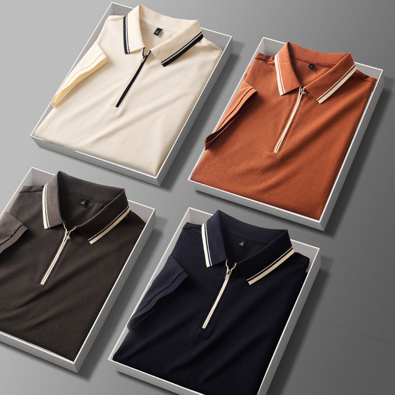Leon – Kurzärmeliges Poloshirt mit Reverskragen für Herren