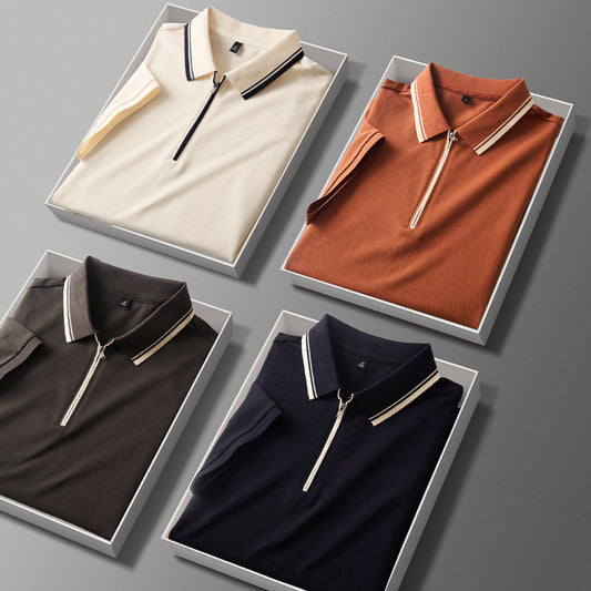 Leon – Kurzärmeliges Poloshirt mit Reverskragen für Herren