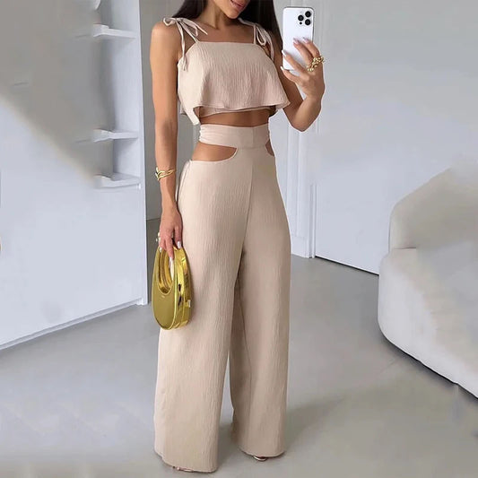 Sophie – Eleganter Damenanzug mit Hollow-Out-Design