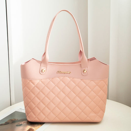 Joan – Rhombus Handtasche für Damen mit modischem Karomuster