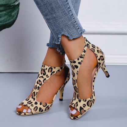 Damen High Heels | Elegante Sandaletten mit T-Steg & Absatz